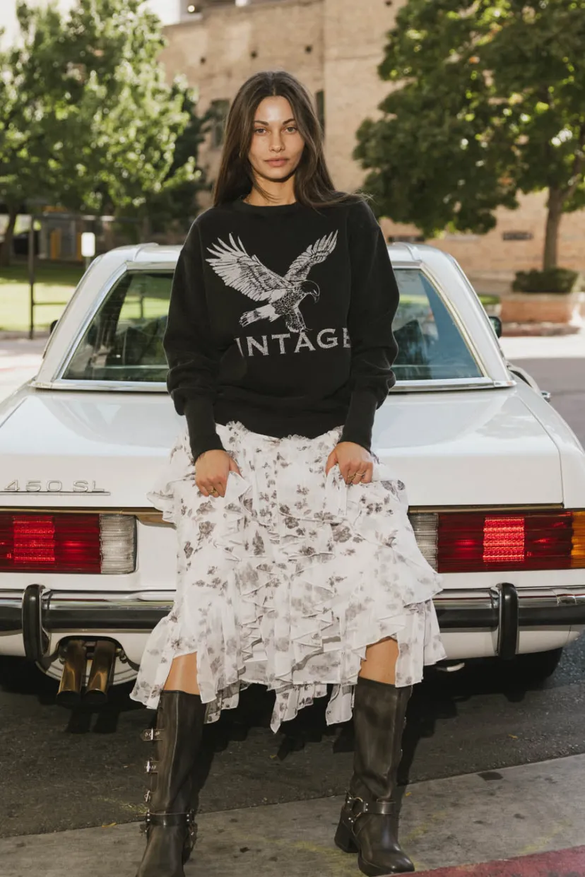 Jackets | Sweaters>Bohme Mid Flight Vintage Crewneck